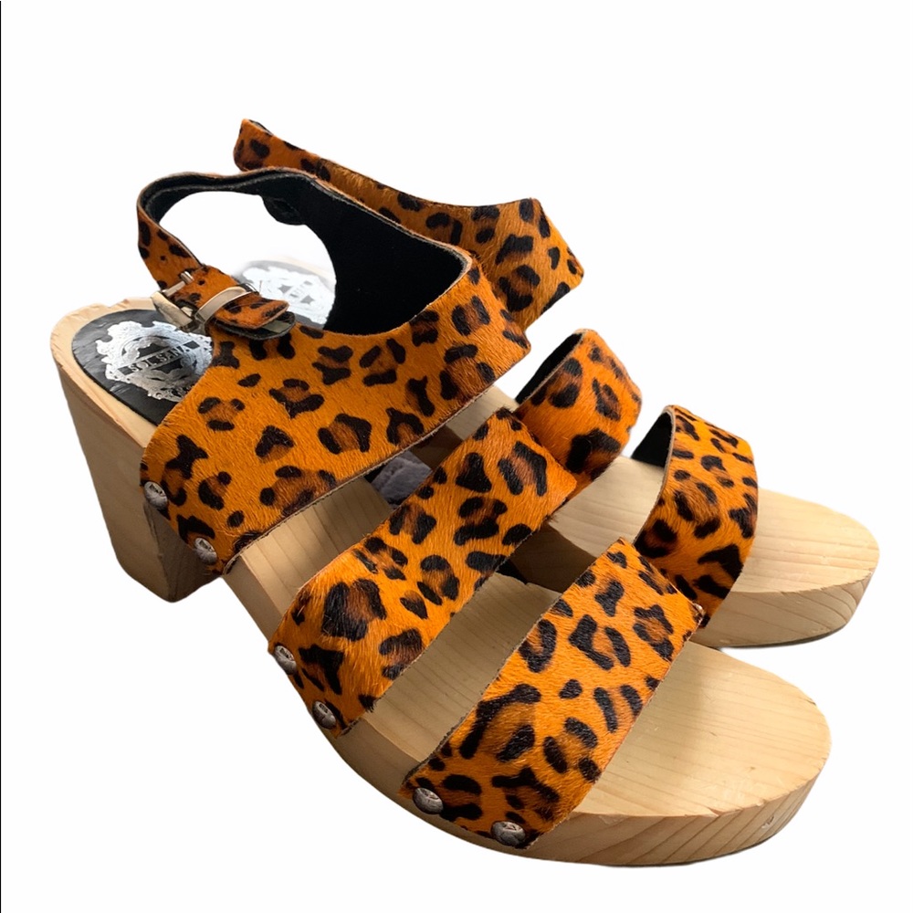 Sol Sana Animal Print Sandals